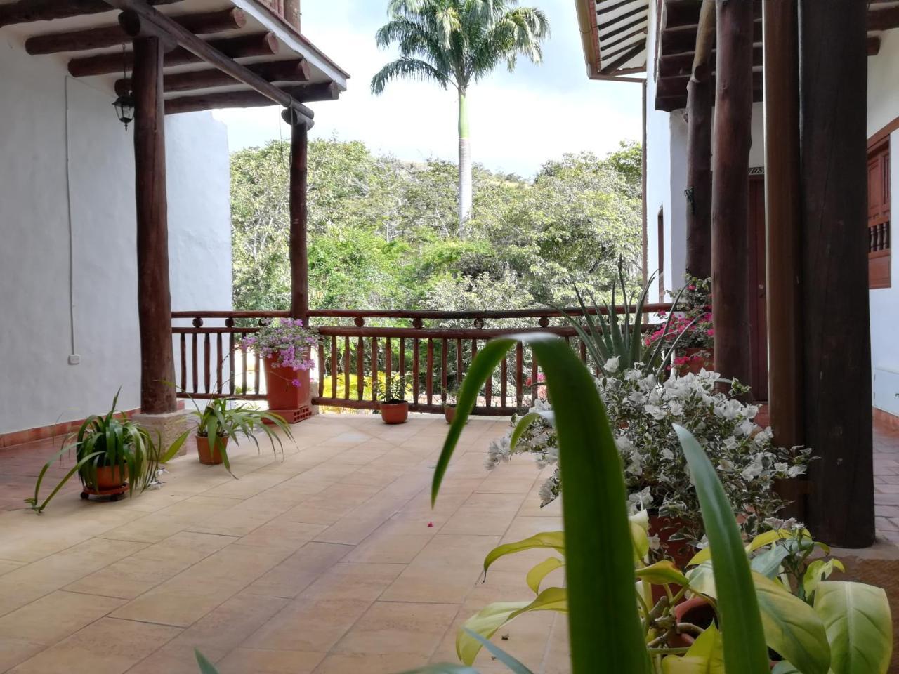 Casona El Retiro Barichara Leilighet Eksteriør bilde